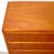Brown Danish Teak Six Drawer Dresser For Sale - Image 8 of 9