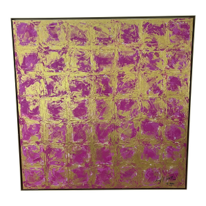 Pink Matrix - Framed - Designed by Cheryl P. Kohloff