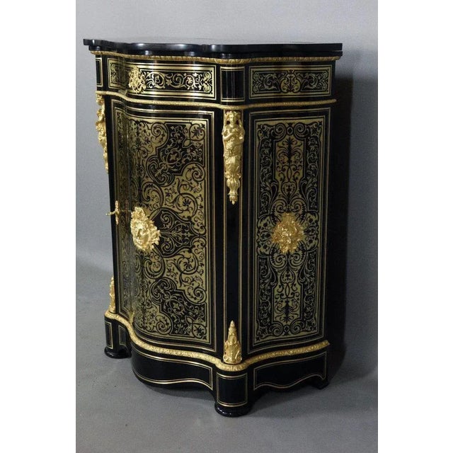 Vintage Buffet in Marquetry For Sale - Image 9 of 13