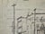 Rustic Henry Emil Salloch Original Drawing on Paper City Corner, 1930's For Sale - Image 3 of 6