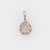 2020s Peach Morganite Pendant With Diamond Accents: Solid 14k Gold, Pear Shape 11x9mm For Sale - Image 5 of 5
