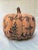 Farmhouse Hand Painted Chinoiserie Ceramic Pumpkin For Sale - Image 3 of 9