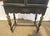 Antique Art Deco Chinoiserie Black and Green Hand Painted Drop Front Desk For Sale - Image 10 of 14