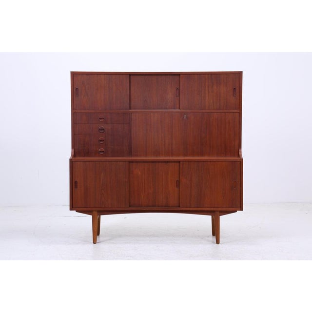Vintage Teak Highboard, 1960s For Sale - Image 11 of 11