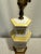 Dorothy Draper Vintage Dorothy Draper Style Porcelain Urn Shape Table Lamp With Yellow Roses & Shade For Sale - Image 4 of 8