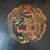 Red Early 20th Century Japanese Red Lacquer Kamakura-Bori Writing Desk and Chair Set Beautiful Floral Motif For Sale - Image 8 of 18