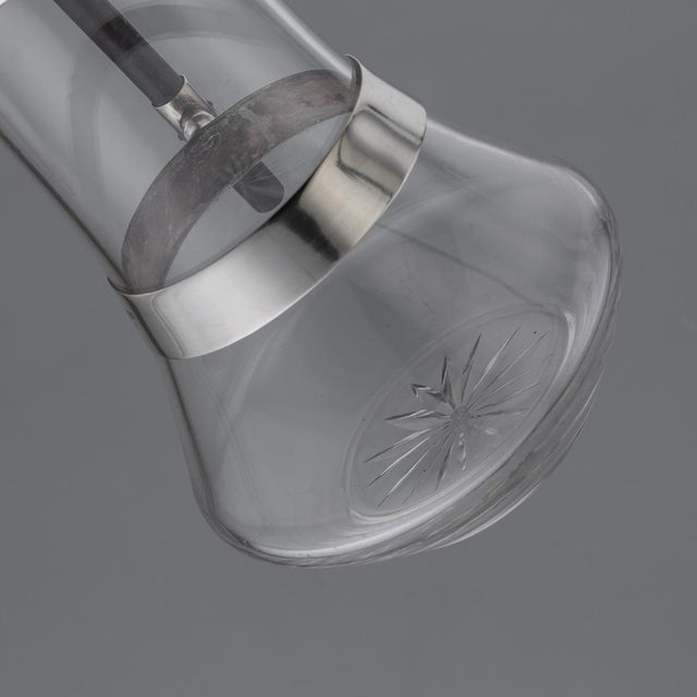 Antique Victorian Silver and Glass Claret Jug, Sheffield, 1889 For Sale - Image 18 of 18