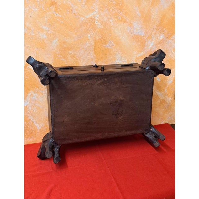 Vintage Indian Secretary Box, 1985 For Sale - Image 10 of 11