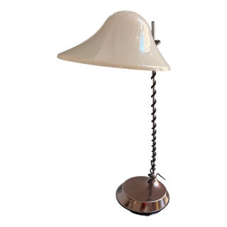 Large Adjustable Desk Lamp, 1960 For Sale