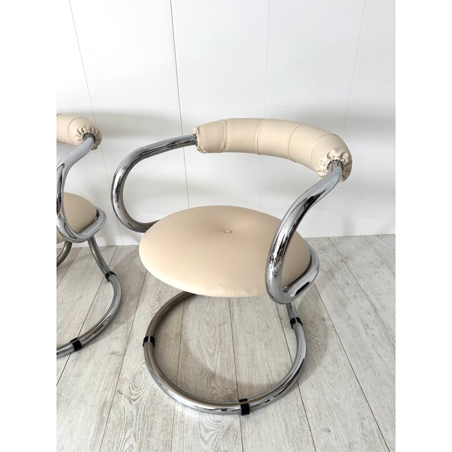 Chairs by Rudi Bonzanini for Tecnosalotto, 1970s, Set of 6 For Sale - Image 14 of 17