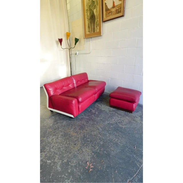 Mario Bellini for B&b Italia Amanta Sectional Sofa/Lounge Chairs, 1973 - Set of 3 For Sale - Image 10 of 11