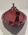 Ceramic Late 20th Century Red Artisanal Serving Platter For Sale - Image 7 of 9