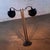 Late 20th Century Postmodern Floor Lamp Model 2505 by Holtkotter Leuchten Twin Arm Black Metal For Sale - Image 12 of 18