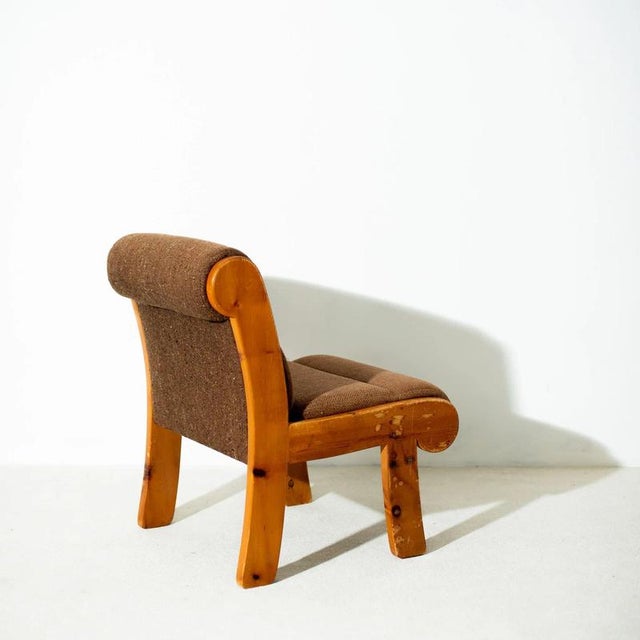 Vintage Swiss Pine Chair For Sale - Image 4 of 10