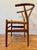 Textile 1970s Pair of Wishbone Chairs in the Manner of Hans J Wegner for Carl Hansen & Sons (Unmarked) For Sale - Image 7 of 11