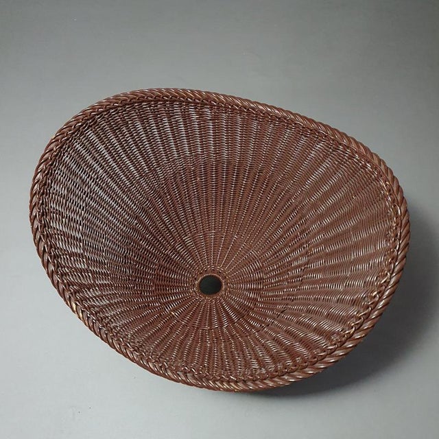 Wicker Model E20 Chair by Egon Eiermann for Heinrich Murmann, 1957 For Sale - Image 11 of 12