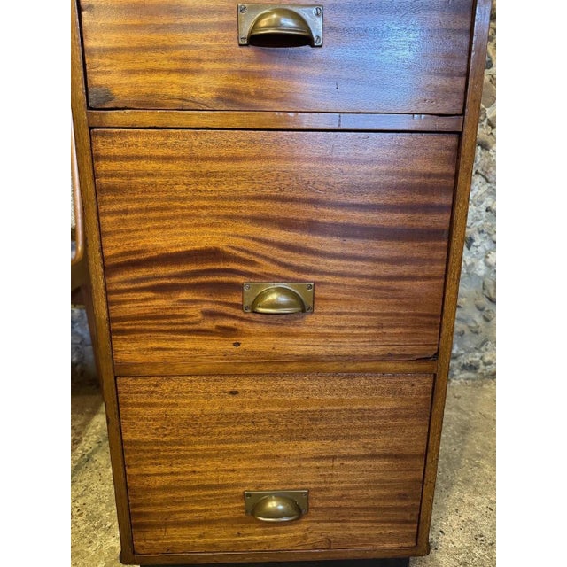 Vintage Industrial Wooden Filing Drawers, 1930s For Sale - Image 6 of 18