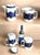 Mid-Century Modern Vintage Arabia Finland Anemone Dinnerware Designed by Ulla Procope, Set of 79 Pieces For Sale - Image 3 of 10