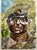 Original Watercolor Painting “Army Chaplain in South Sudan” For Sale