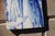 Baroque 18th Century Portuguese Tile Lady’s Hand & Dress Blue & White Antique Hand Painted For Sale - Image 3 of 6