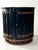 1980s Pair of Oversized Round Bamboo and Rattan Nightstands or Accent Tables For Sale - Image 5 of 12