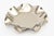 1960s Vintage Silvered Mirrored Glass Ruffled Bowl, 1960's For Sale - Image 5 of 10
