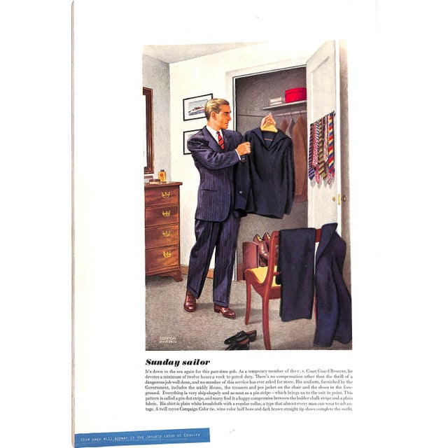 Apparel Arts the Magazine for Men's Stores October 1943 For Sale - Image 10 of 12