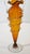 Mid-Century Modern Two-Handled Amber Murano Glass Vase, Italy, 1950s For Sale - Image 11 of 18