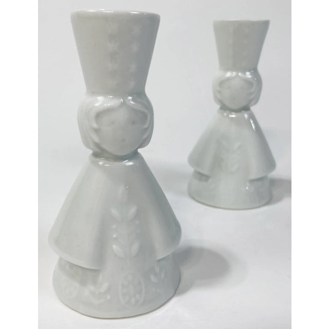 Ceramic Mid 20th Century Haviland Limoges Ceramic Salt and Pepper Shakers For Sale - Image 7 of 8