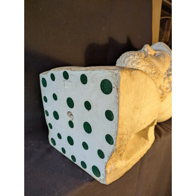 Sculpture Materials Plaster Bust of Pericles For Sale - Image 7 of 8