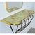 French Mid Century Mirror and Console Set For Sale - Image 13 of 17