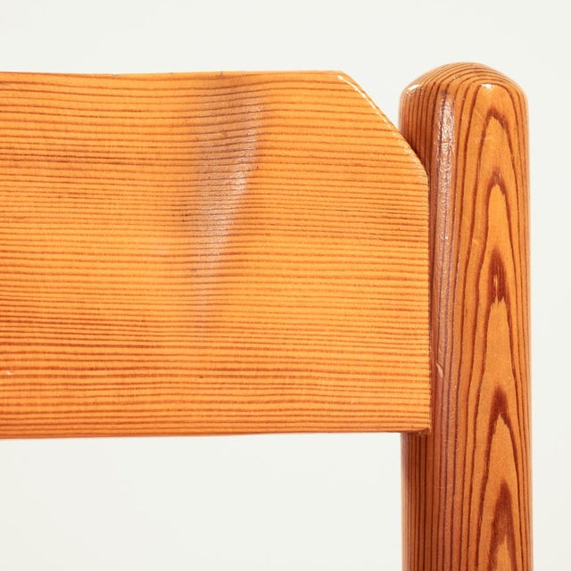 Vintage Pinewood Dining Chairs, 1970s, Set of 4 For Sale - Image 12 of 18