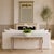 An antique 19th century Louis XV style table with an original honed marble top and a carefully stripped finish that...