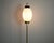 Metal Midcentury Modern Brass and Opaline Glass Italian Floor Lamp, 1960s For Sale - Image 7 of 11