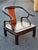 Early 20th Century Pair of Ming Style Rosewood Horse Shoe Lounge Chairs For Sale - Image 13 of 13