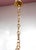 Metal French Brass Chandelier with 3 Arms and Crystals, 1940s For Sale - Image 7 of 12