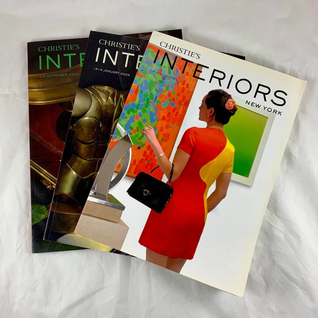 Christie's New York Interiors Auction Catalogues, 2008-2009, Set of Three For Sale - Image 13 of 13