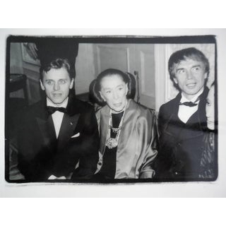 Fred McDarrah, Martha Graham, Mikhail Baryshnikov, Rudolf Nureyev, 1986 For Sale