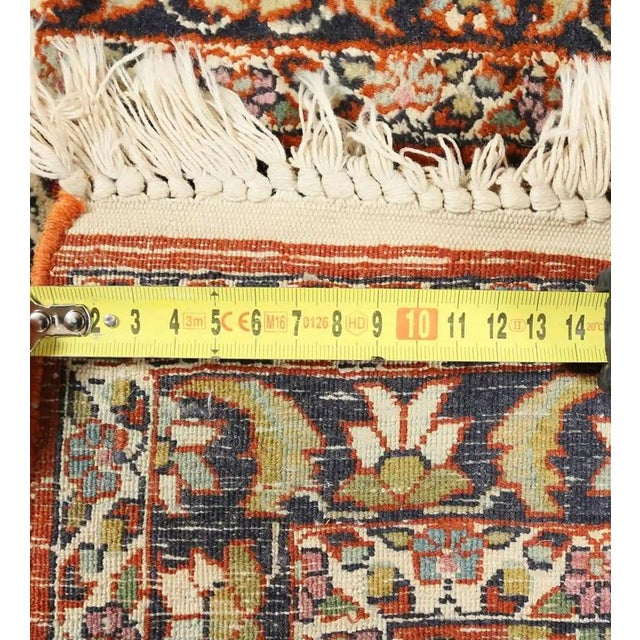 Ghoum Silk Rug with Tree of Life Motif For Sale - Image 4 of 5
