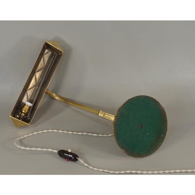 French Art Deco Piano Lamp by Monix 1930 France For Sale - Image 13 of 16