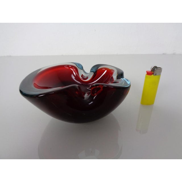 1960s Sommerso Murano Glass Ashtray, Italy, 1960s For Sale - Image 5 of 14