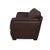 A399 2-Seater Dark Brown Leather Sofa from Natuzzi Editions For Sale - Image 11 of 12