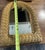 Mid-Century Modern Vintage MCM Wicker Wall Mirror For Sale - Image 3 of 5