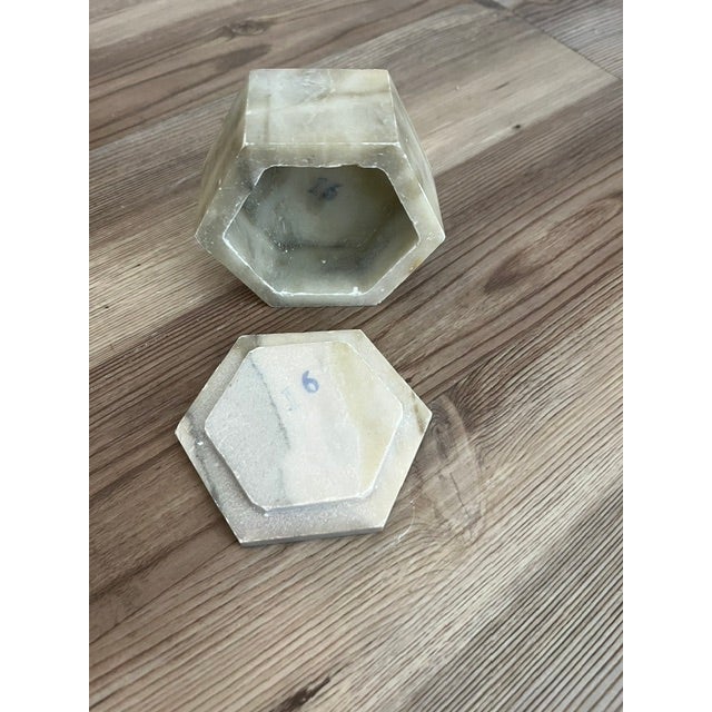 Vintage Chinese Stone Trinket Box For Sale In New York - Image 6 of 7