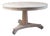 Large Antique English Palladian Style Round Bleached Table, 1835 For Sale