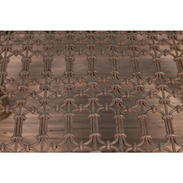 Indian Brass Coffee Table For Sale - Image 10 of 13