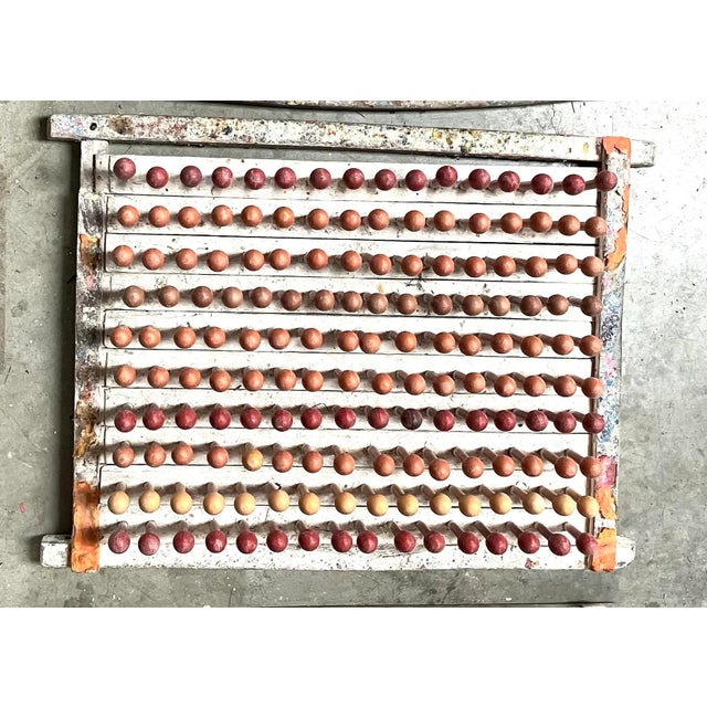 Wood Sunset Red Balloon Form For Sale - Image 7 of 11