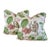 Textile Contemporary Designer P Kaufmann Lydia Irwin Ivory, Pink, Green & Tan Botanical Floral Jungle Leaves Monkey Tropical Pillow Covers- a Pair For Sale - Image 7 of 7