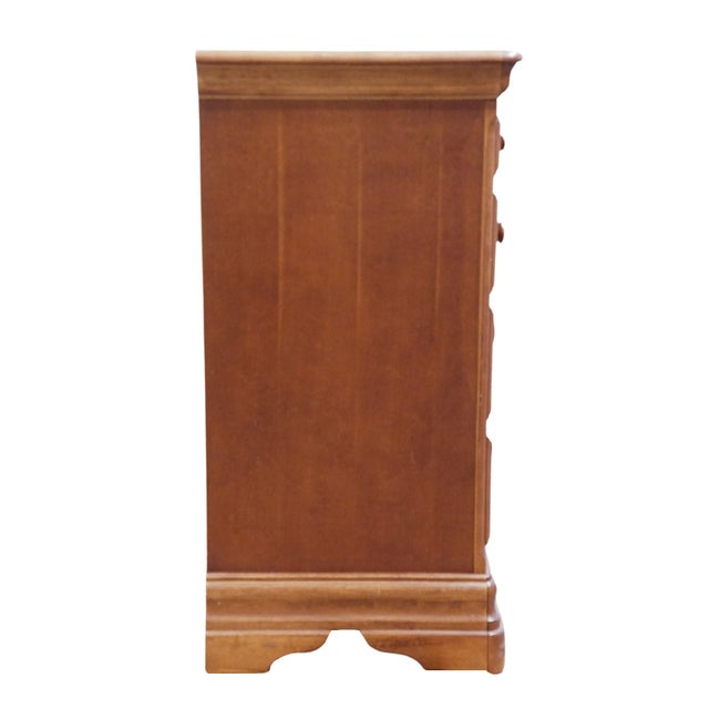Alexander Julian Home Colours Collection Cherry Early American Traditional 73" Triple Dresser 710-060 For Sale - Image 16 of 17