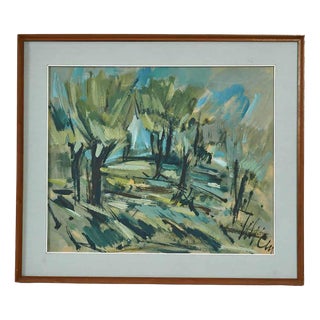 Silvan Gastone Ghigi, Abstract Landscap, Painting For Sale